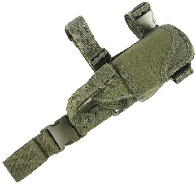 Cordura Adjustable Leg Holster, Olive Drab Cordura Adjustable Leg Holster, Olive Drab